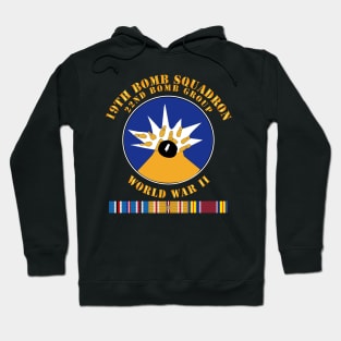 19th Bomb Squadron, 22nd Bomb Group -  WWII w PAC SVC Hoodie